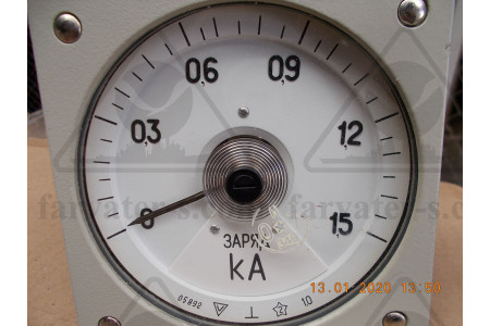 Амперметр кл.1,0 без т/д, 1,1кг М-1618Б 1,5кА