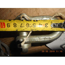 Скоба такелажная, прямая со штырем СА-12