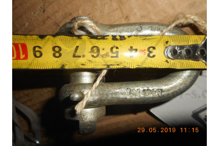 Скоба такелажная, прямая со штырем СА-12