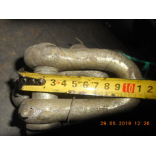 Скоба такелажная, прямая со штырем СА-25