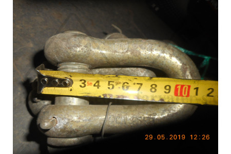 Скоба такелажная, прямая со штырем СА-25