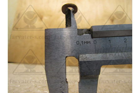 Прокладка медная рифлёная (11,5х6,5х1,5мм.) 938-И369