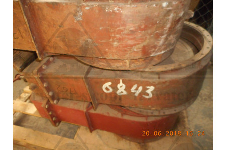 Задвижка клинкетная вентиляционная 544-03.063