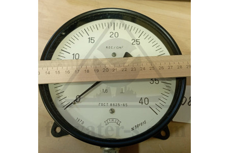 Манометр кл.1,5 ОБМГв 1-160Т-3