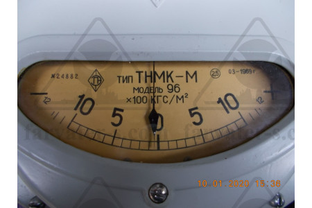 Тягонапоромер стрелочный(+-1200кг/см2) ТНМК-М