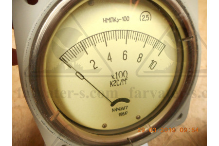 Напоромер(1000кг/см2) НМПКр-100