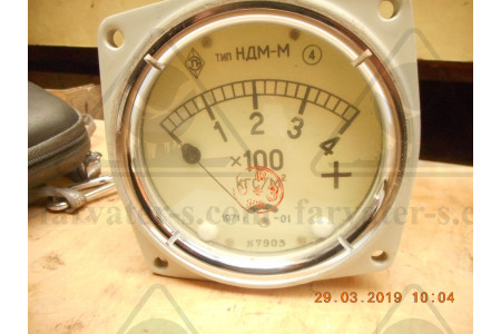 Напоромер(+400кг/см2) НДМ-М