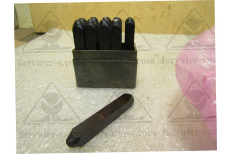 Ударные клейма по металлу цифровые №6