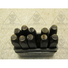 Ударные клейма по металлу цифровые №5