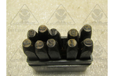 Ударные клейма по металлу цифровые №5