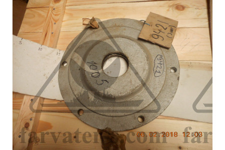 Крышка компрессора задняя с отверстием под сальник 01-27