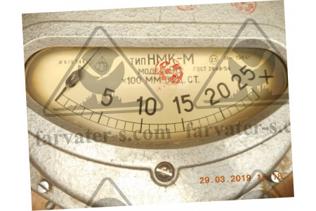 Напоромер(+2500кг/см2) НМК-М